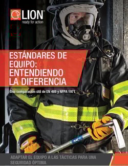 LION EN469 vs NFPA 1971 Brochure_Spanish