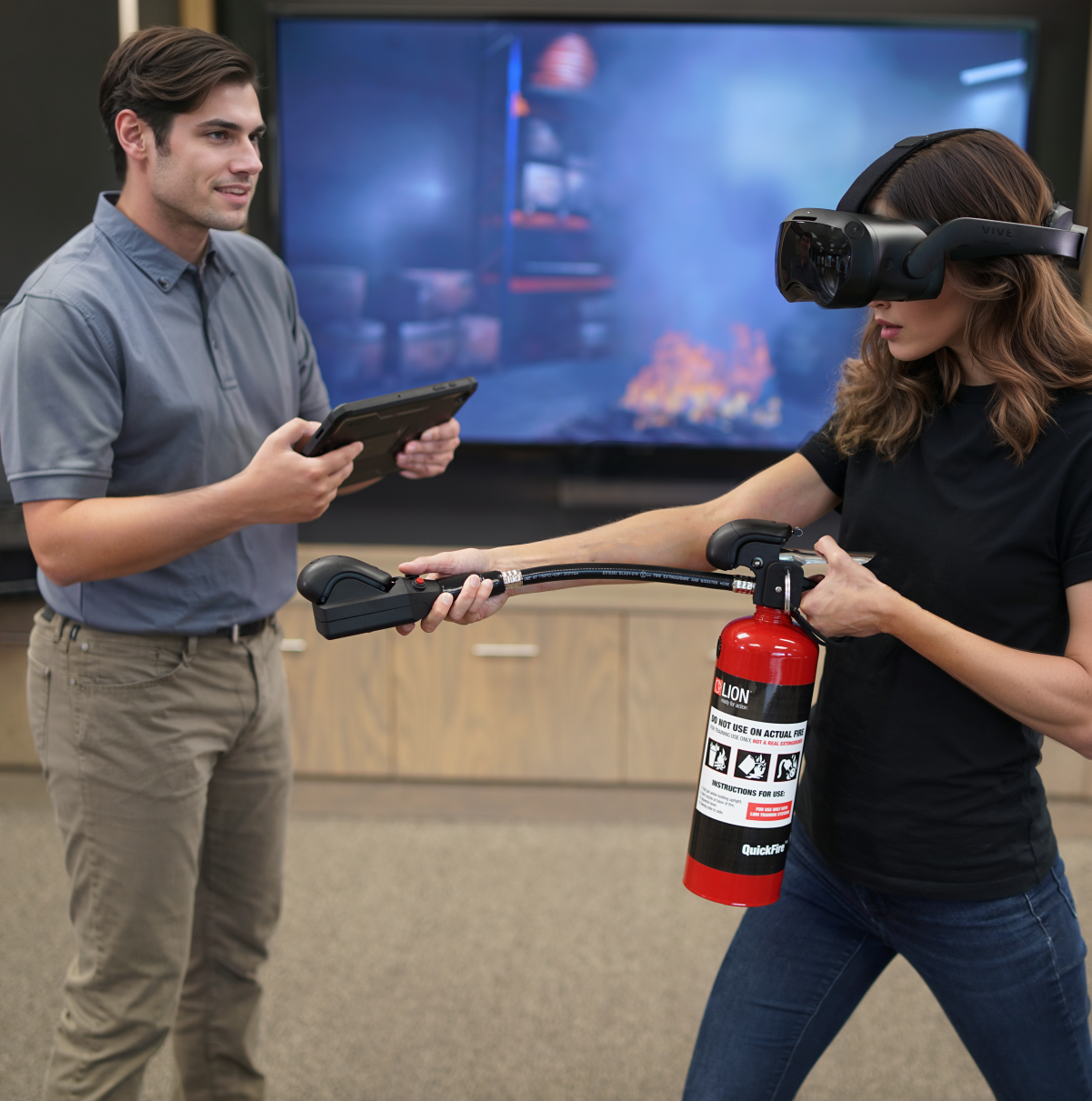 VR Fire Extinguisher Training System | QuickFire™ XR