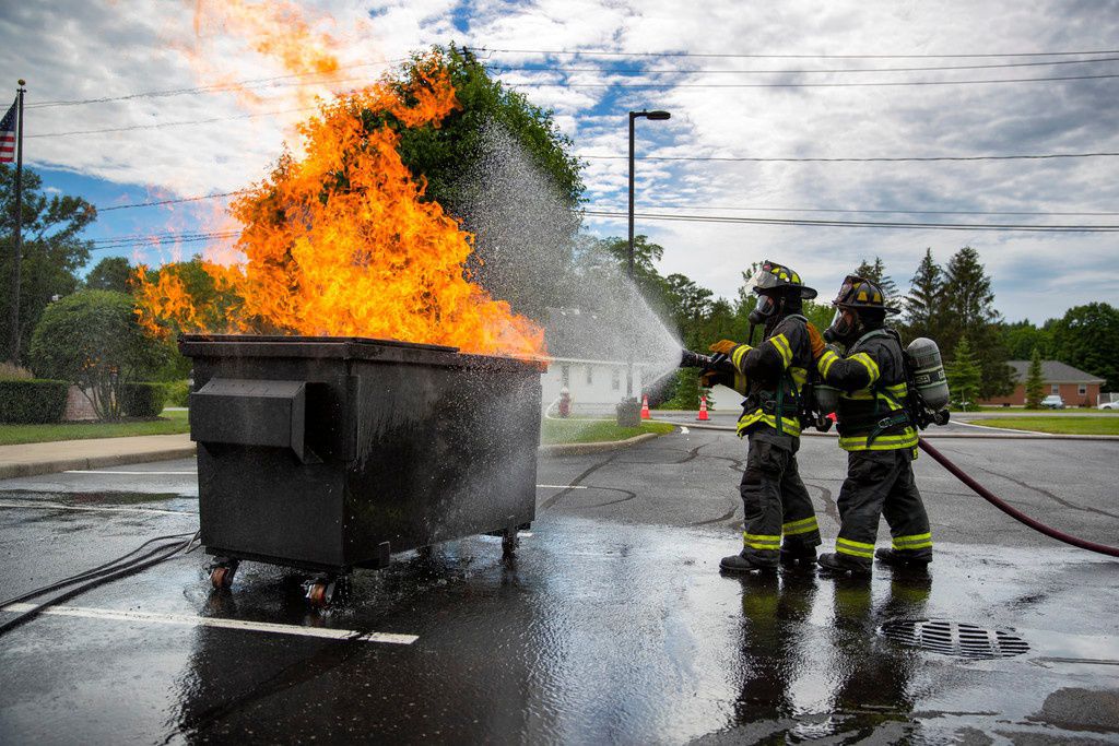 Dumpster Fire Training Prop Live Fire Training Props