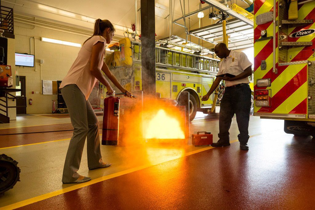 Digital Fire Extinguisher Trainer BullsEye Digital Fire Simulation
