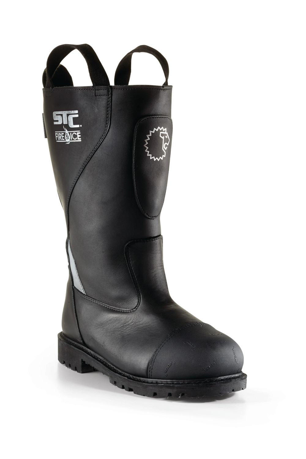 Leather structure deals fire boots