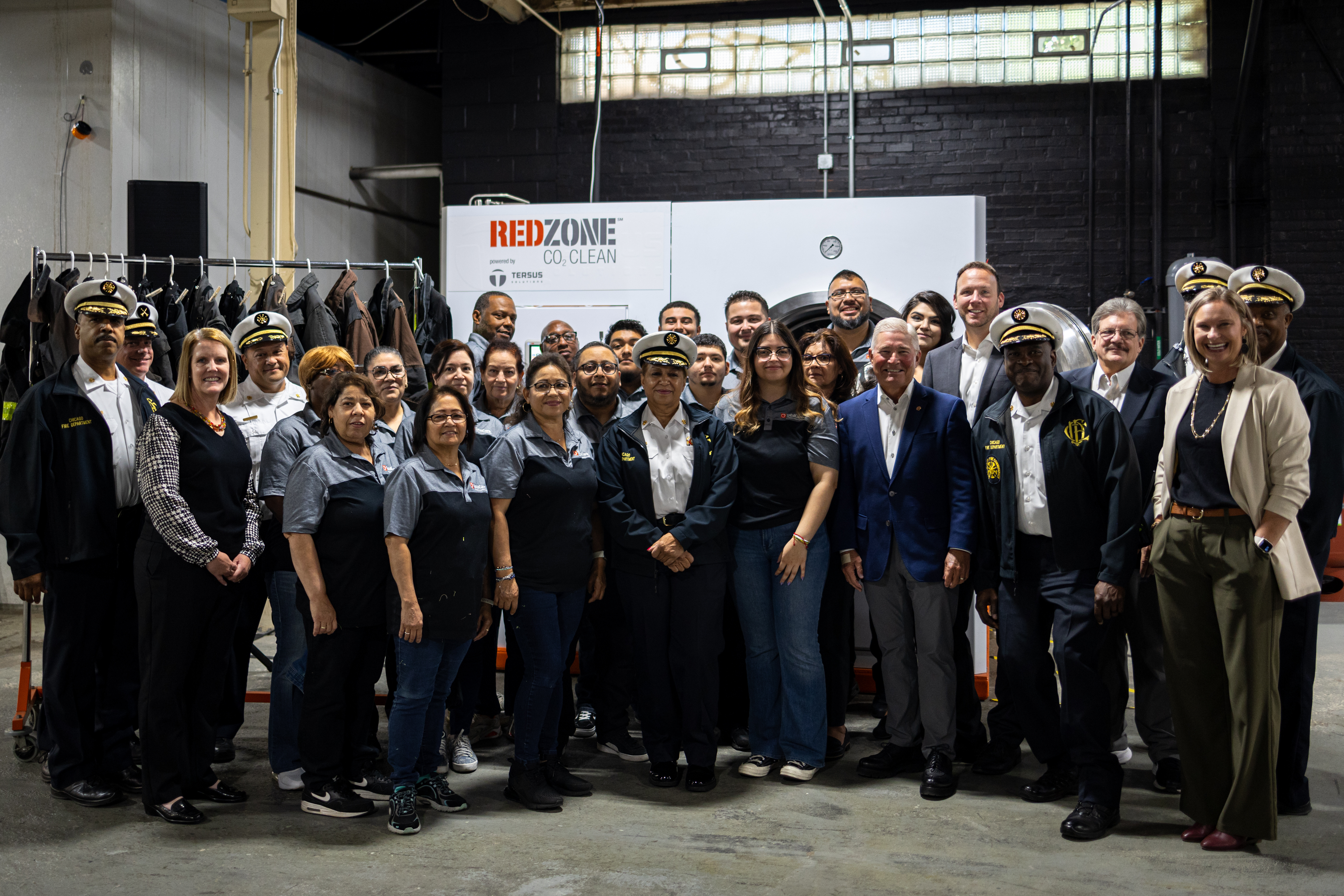 Chicago Fire Department Grows PPE Care with LION RedZone CO2 Cleaning