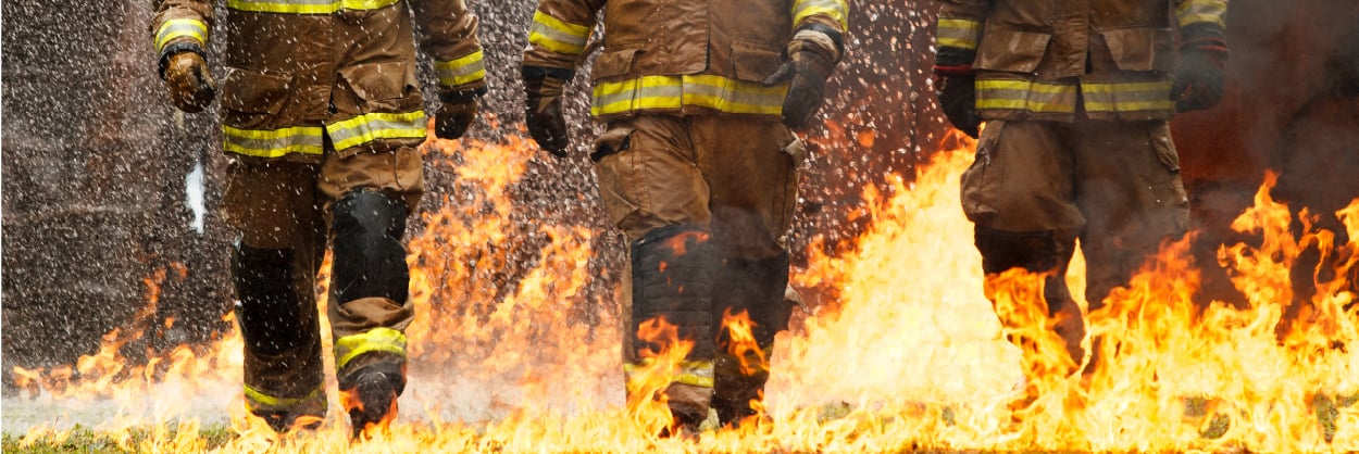 Blending Training Programs for Firefighters When Time Is Limited